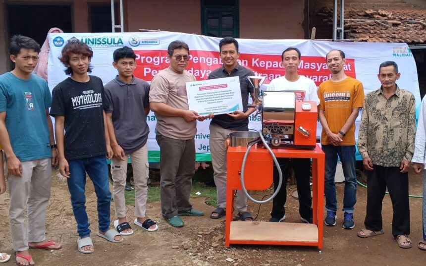 Mesin Roasting Kopi dari Unissula Berhasil Tingkatkan Kemandirian UMKM Lokal di Jepara