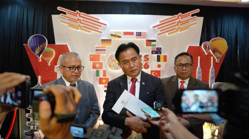 WhatsApp Image 2026-07-30 at 17.13.40 Jadi Pembicara Konferensi Internasional di Unissula, Menko Yusril Ingatkan Bahaya Modus Perdagangan Orang Berkedok Lowongan Kerja