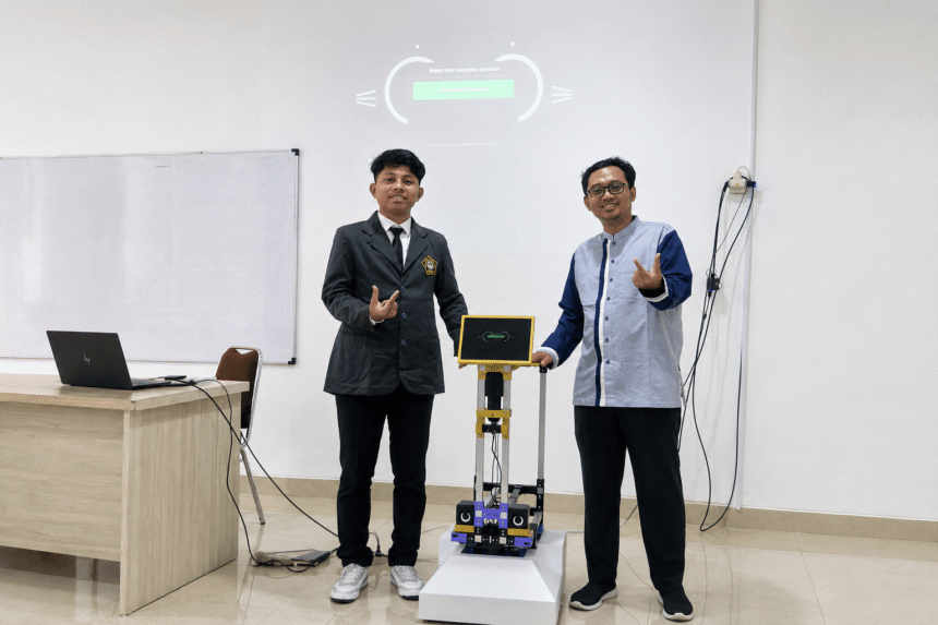 ChatGPT Image Aug 20, 2026, 08_57_50 AM 2 Mahasiswa FTI Unissula Kembangkan Robot Pelayan Restoran Berbasis AI