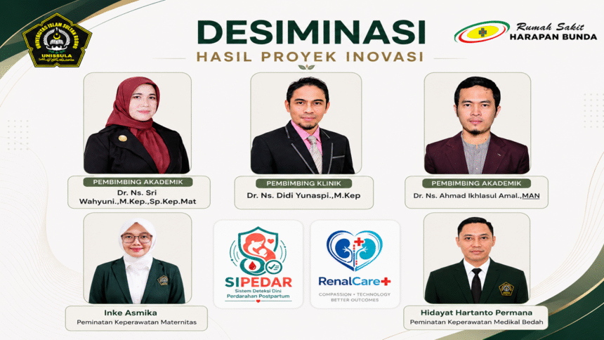 tes1 Mahasiswa Magister Keperawatan Unissula Kembangkan Inovasi Digital Sipedar dan RenalCare+ di RS Harapan Bunda Batam