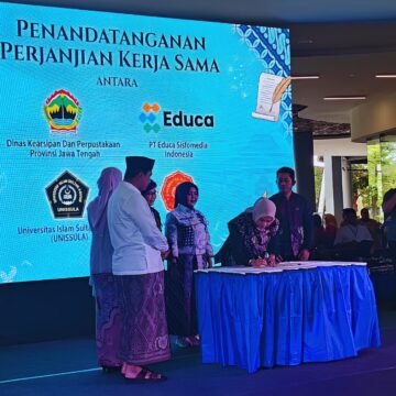 Perpustakaan Unissula Perkuat Kolaborasi di Festival Literasi Jawa Tengah 2026