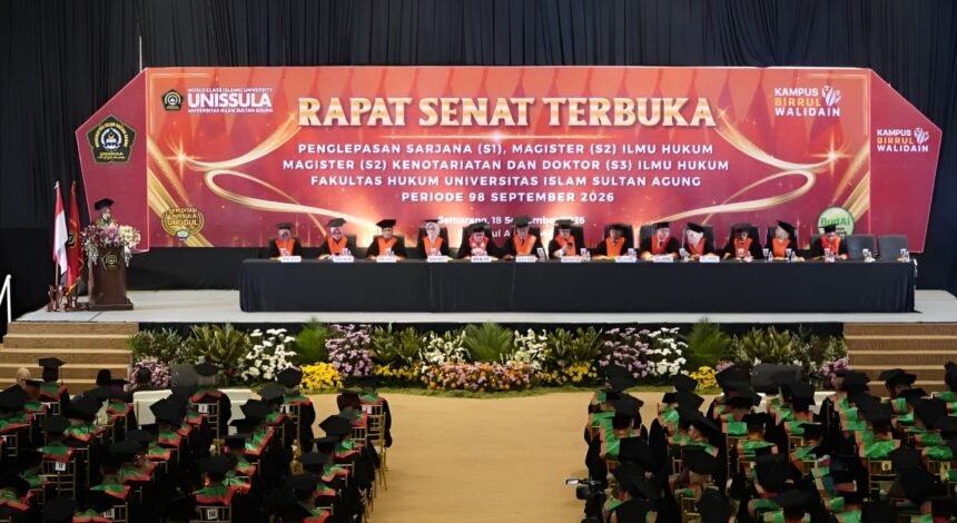 WhatsApp Image 2026-09-18 at 21.10.38 (1) FH Unissula Lepas Lulusan, Internasionalisasi Jadi Fokus Penguatan Kompetensi
